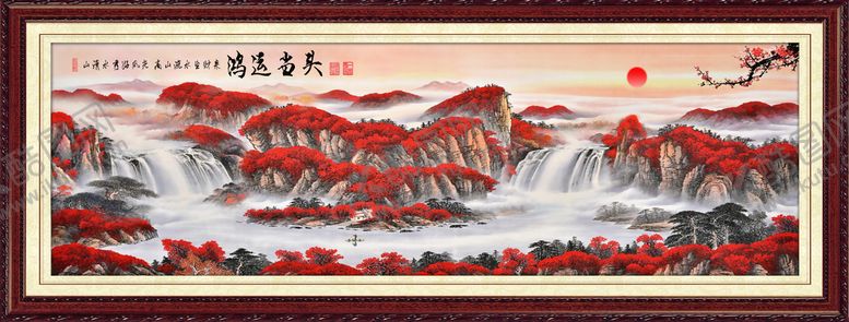编号：73802509220750324372【酷图网】源文件下载-床头画