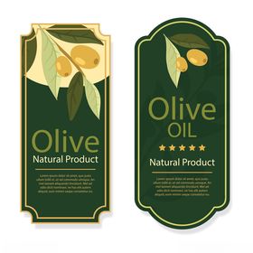橄榄产品标签设计