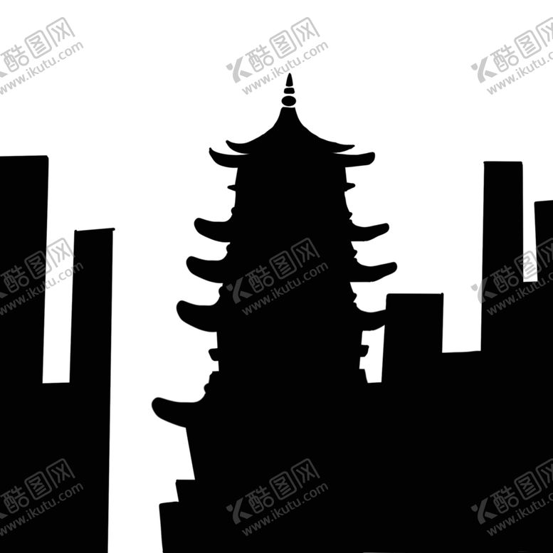 编号：47001606290625295344【酷图网】源文件下载-城市剪影