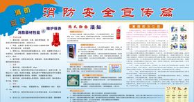 消防安全宣传栏