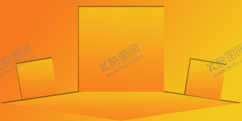 编号：92624610301949233528【酷图网】源文件下载-橙黄色背景