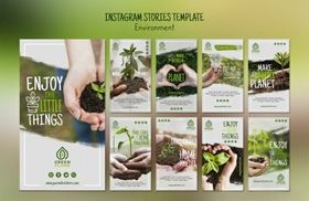 植树节环保宣传模板设计