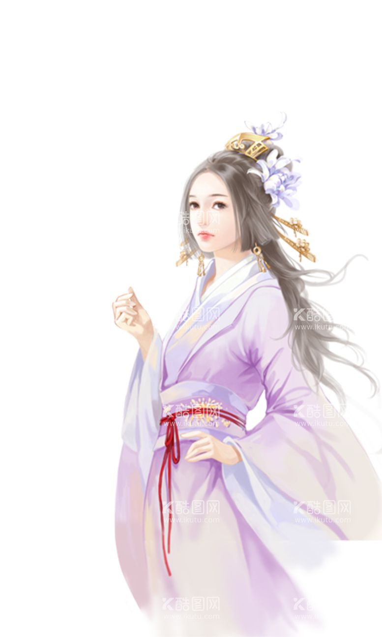 编号：26360101311007251073【酷图网】源文件下载-古装帅哥美女插画图片