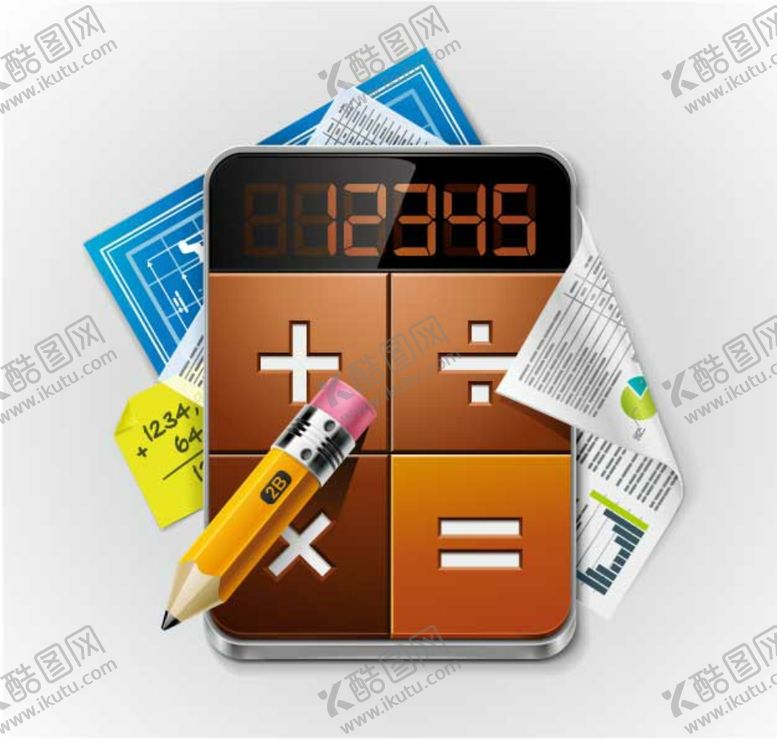 编号：68174011011747465694【酷图网】源文件下载-计算器卡通设计