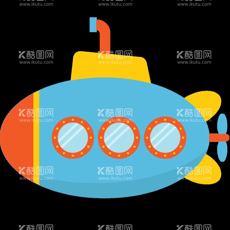 编号：39742510110021174821【酷图网】源文件下载-潜水艇玩具