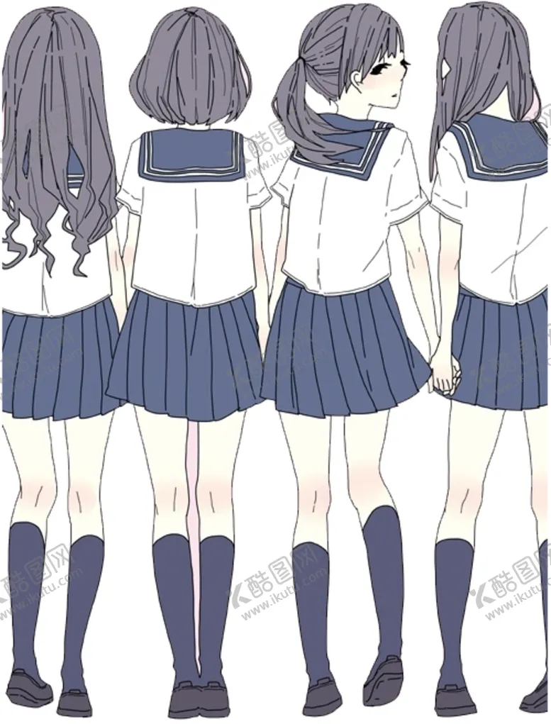 编号：64651606181616001461【酷图网】源文件下载-手绘女孩
