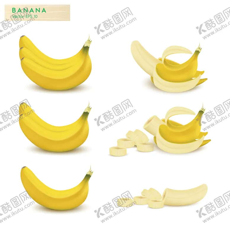 编号：45963209271156348379【酷图网】源文件下载-卡通香蕉
