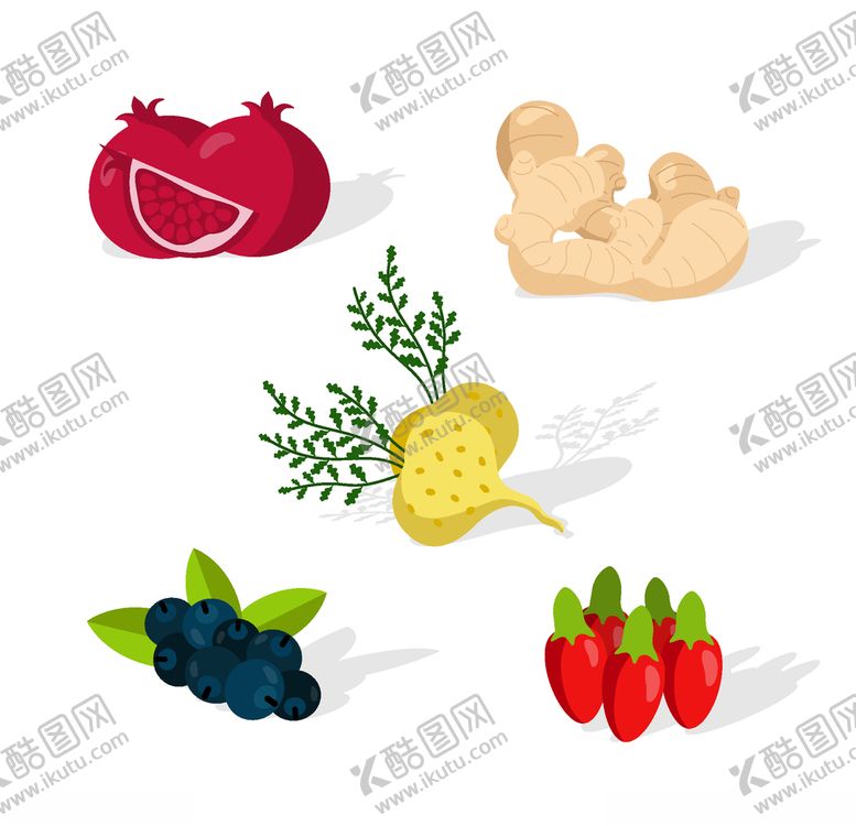 编号：86014610091637376697【酷图网】源文件下载-矢量厨房蔬菜食品素材