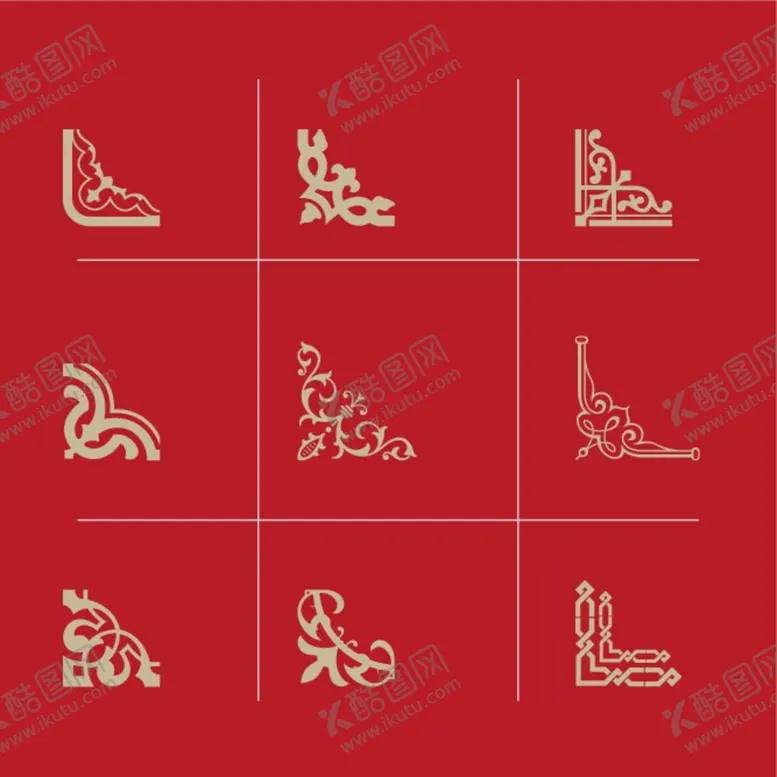 编号：42093912061755226220【酷图网】源文件下载-中式边框