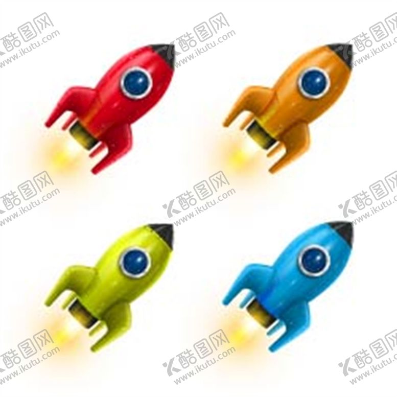 编号：27498109160402590432【酷图网】源文件下载-卡通火箭