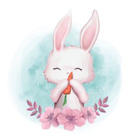 水彩动物