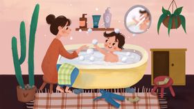母子海报