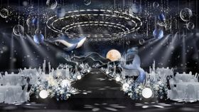 星空蓝色婚礼
