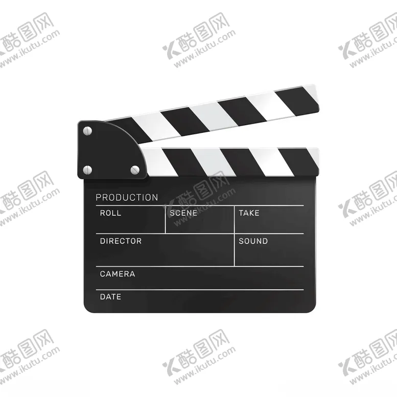 编号：72611902131005358095【酷图网】源文件下载-电影拍摄道具矢量素材