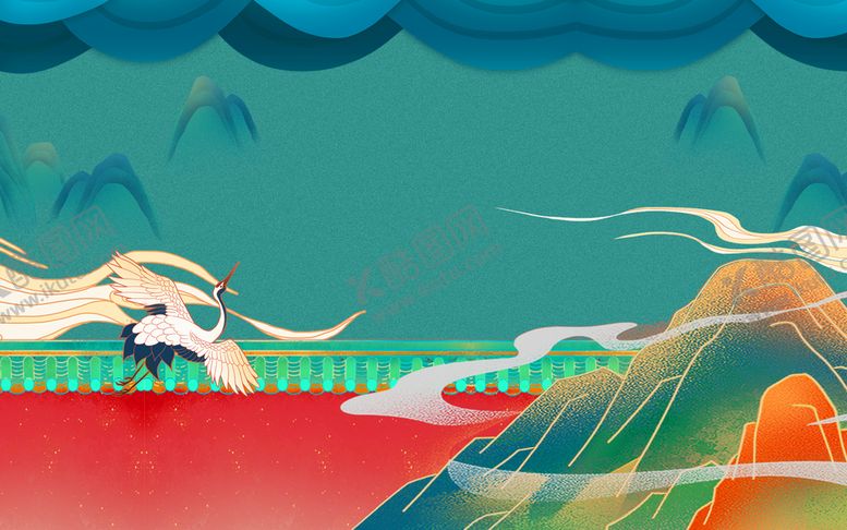 编号：27839409131834003041【酷图网】源文件下载-端午节背景 手绘绿色