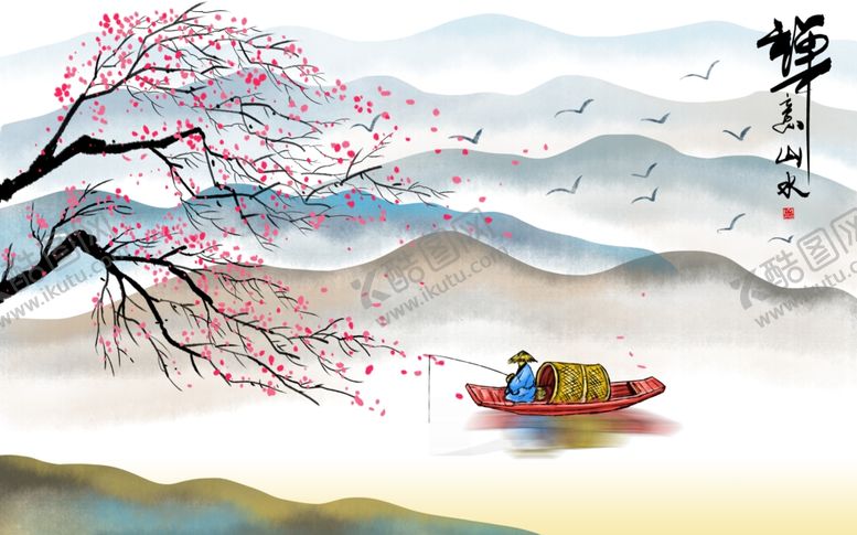 编号：47193909210436063030【酷图网】源文件下载-山水画