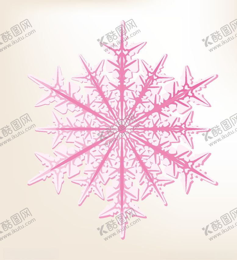 编号：68197807030633145426【酷图网】源文件下载-矢量雪花雪花素材雪花矢量素
