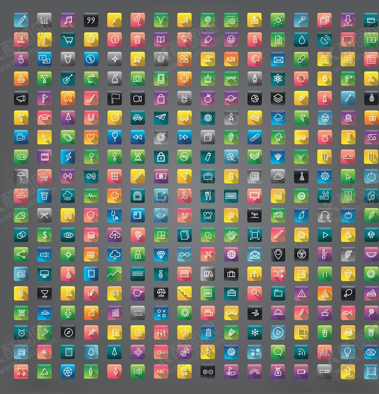 编号：55262110161137559383【酷图网】源文件下载-图标集合