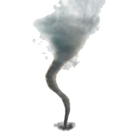 龙卷风卡通动漫灾难自然