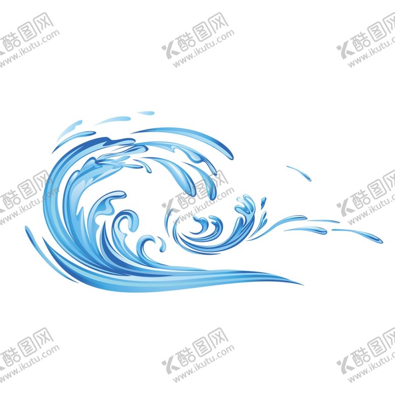 编号：55659005031836463626【酷图网】源文件下载-浪花素材