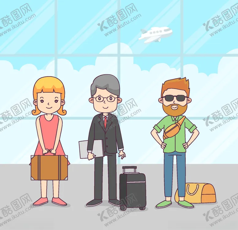 编号：84362006302115044710【酷图网】源文件下载-旅客游客