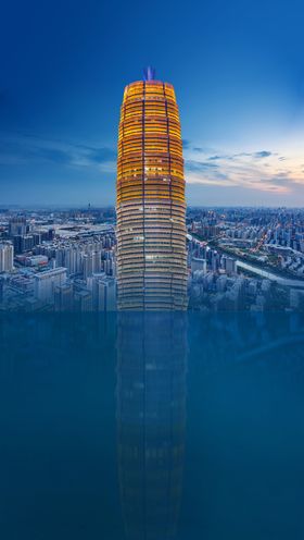郑州地标城市合图