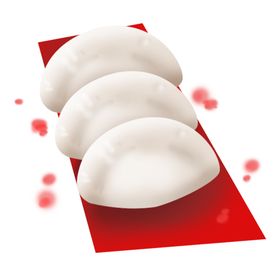 卡通水饺素材