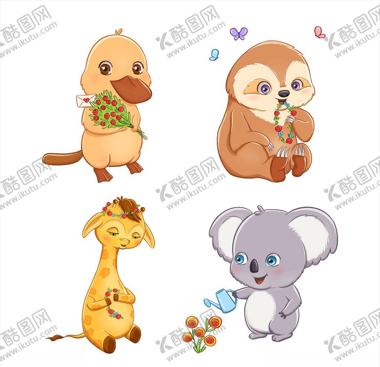 编号：79474507042044229285【酷图网】源文件下载-卡通动物