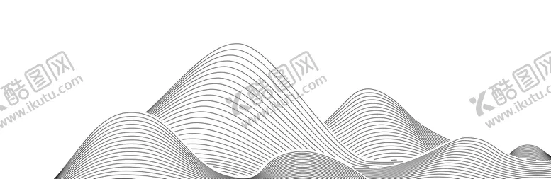 编号：79508309210642175389【酷图网】源文件下载-线条山峰