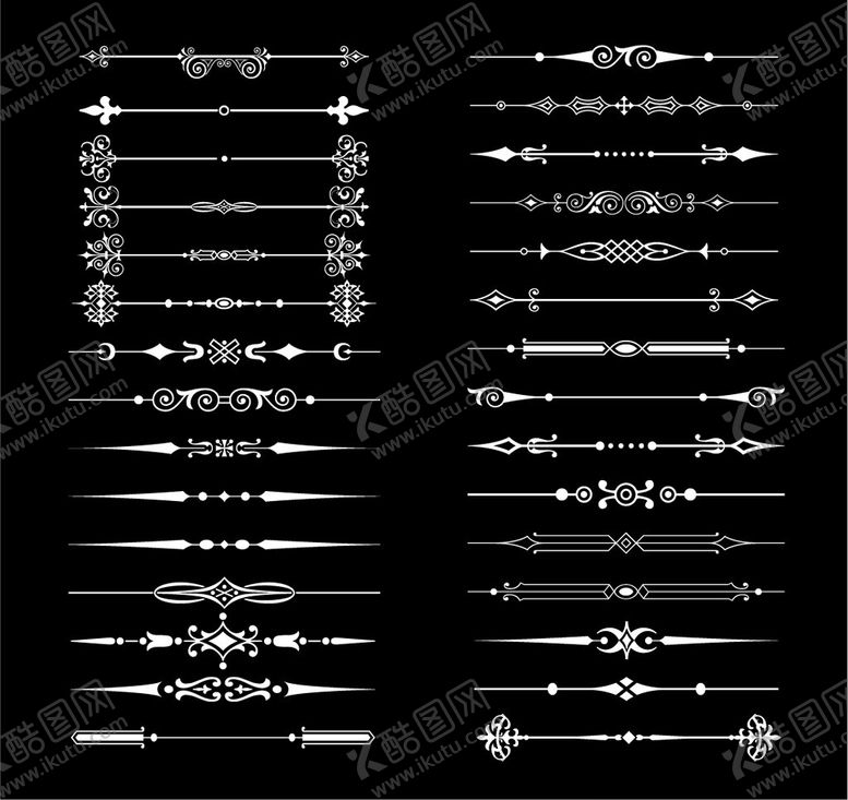 编号：49771004131336276701【酷图网】源文件下载-欧式分割线