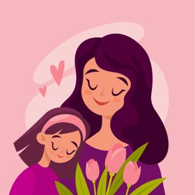 母亲节子情子女爱