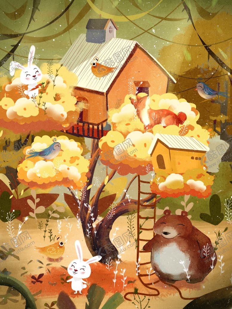 编号：42481305120457167673【酷图网】源文件下载-创意卡通插画图案