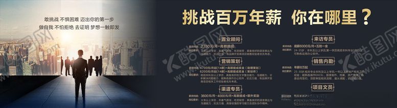 编号：87012610280658243097【酷图网】源文件下载-地产招聘