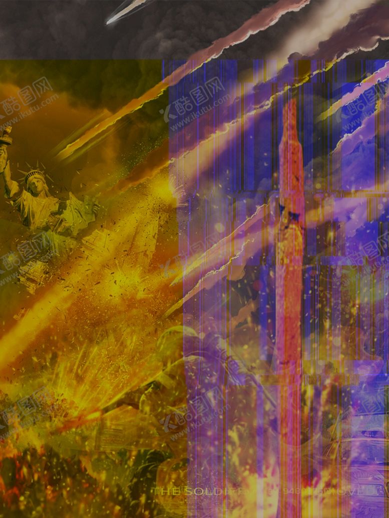 编号：47629911010706154410【酷图网】源文件下载-战争海报