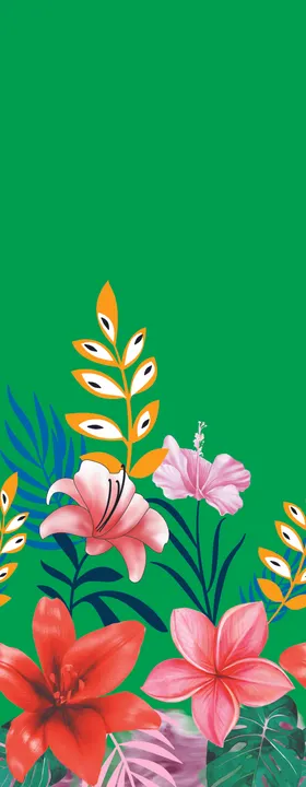 手绘花
