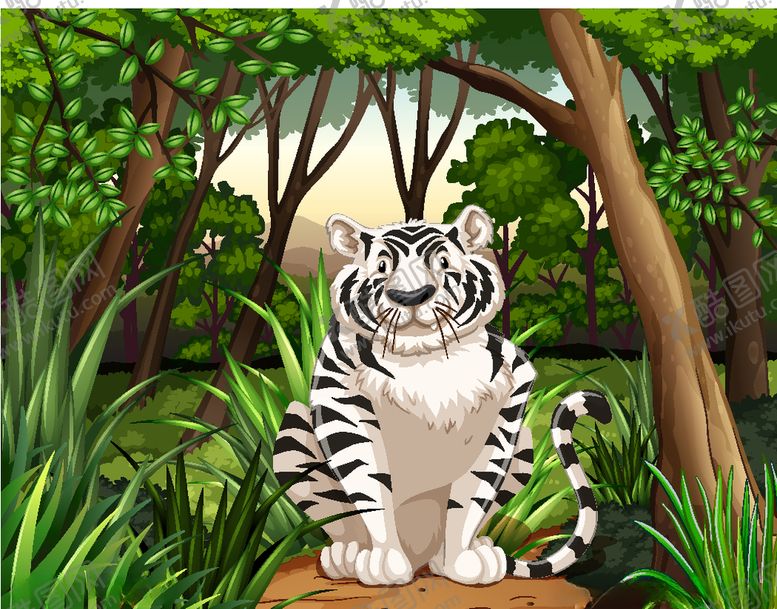 编号：36594109220740056176【酷图网】源文件下载-老虎