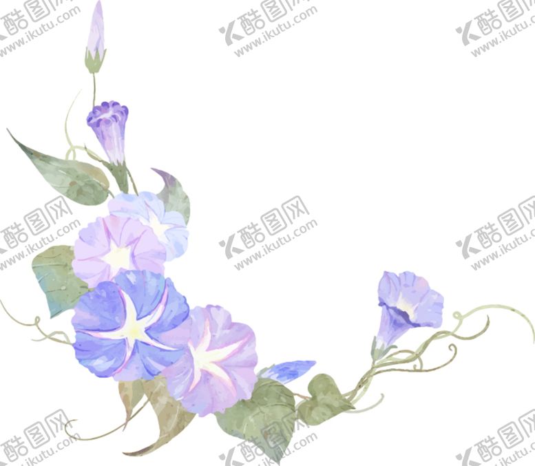 编号：31492009222336483287【酷图网】源文件下载-水彩花卉