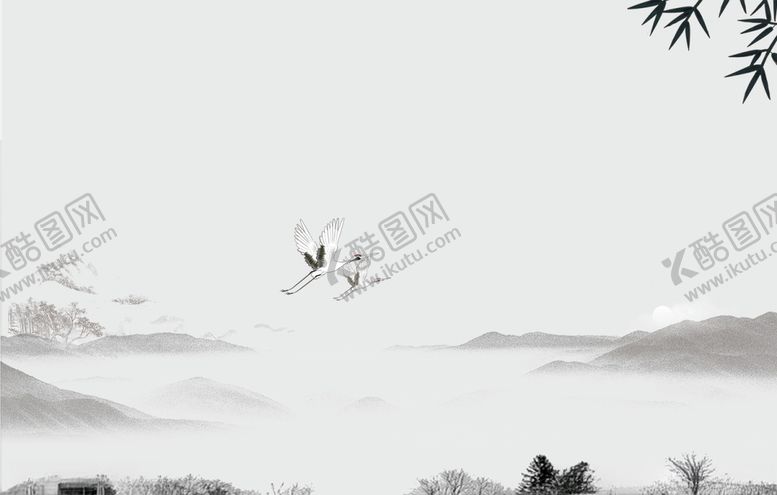 编号：81997704272357266153【酷图网】源文件下载-意境水墨山水