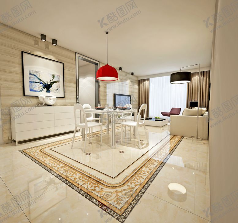 编号：24019009220436301143【酷图网】源文件下载-餐厅效果图
