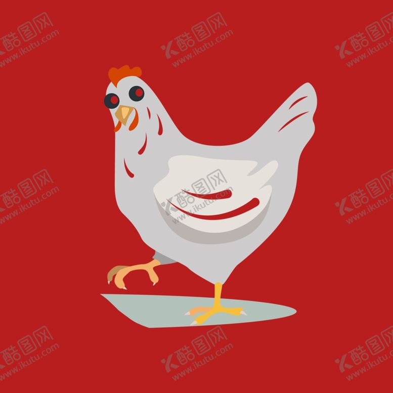 编号：10369602190641115080【酷图网】源文件下载-手绘线描小鸡