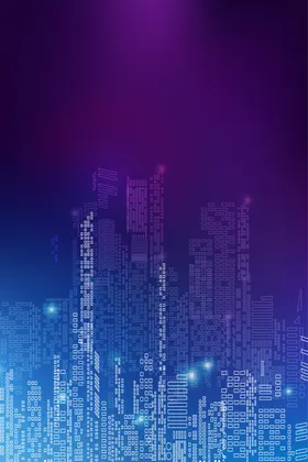 数据信息电子科技企业渐变背景