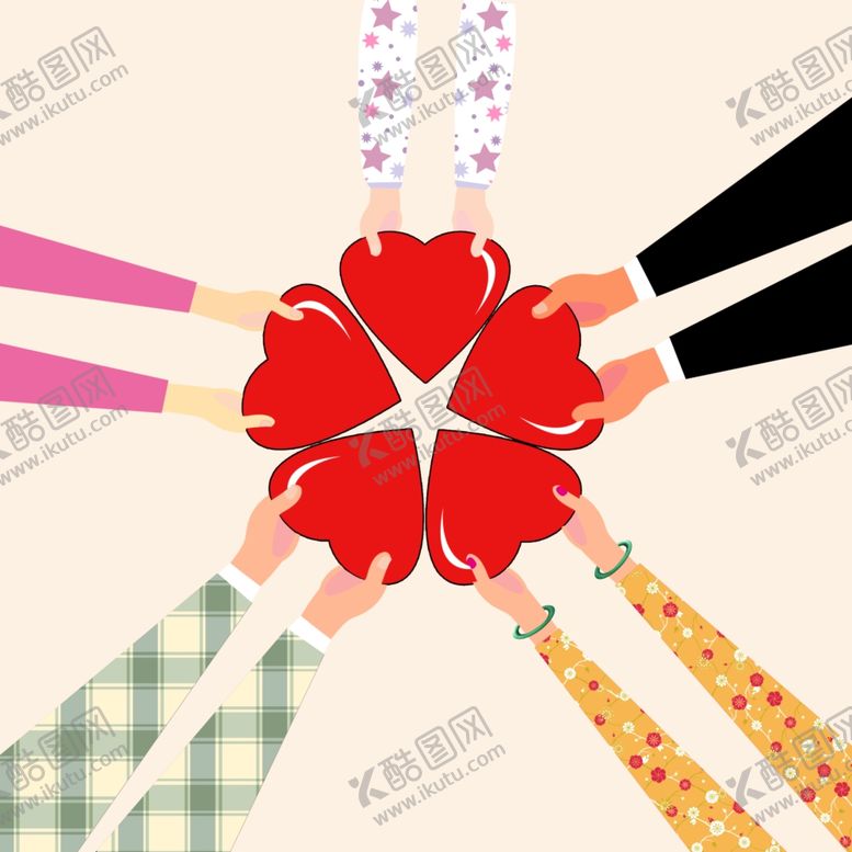 编号：28424910151442233387【酷图网】源文件下载-卡通公益慈善献爱心免抠元素