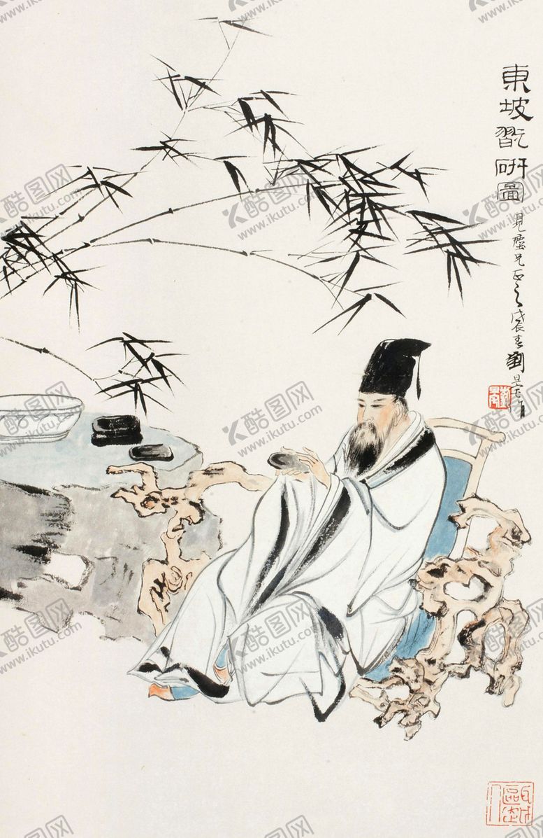 编号：86043109172125007518【酷图网】源文件下载-刘旦宅国画