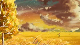 小清新简约创意海报图片人物插画手绘女孩国潮