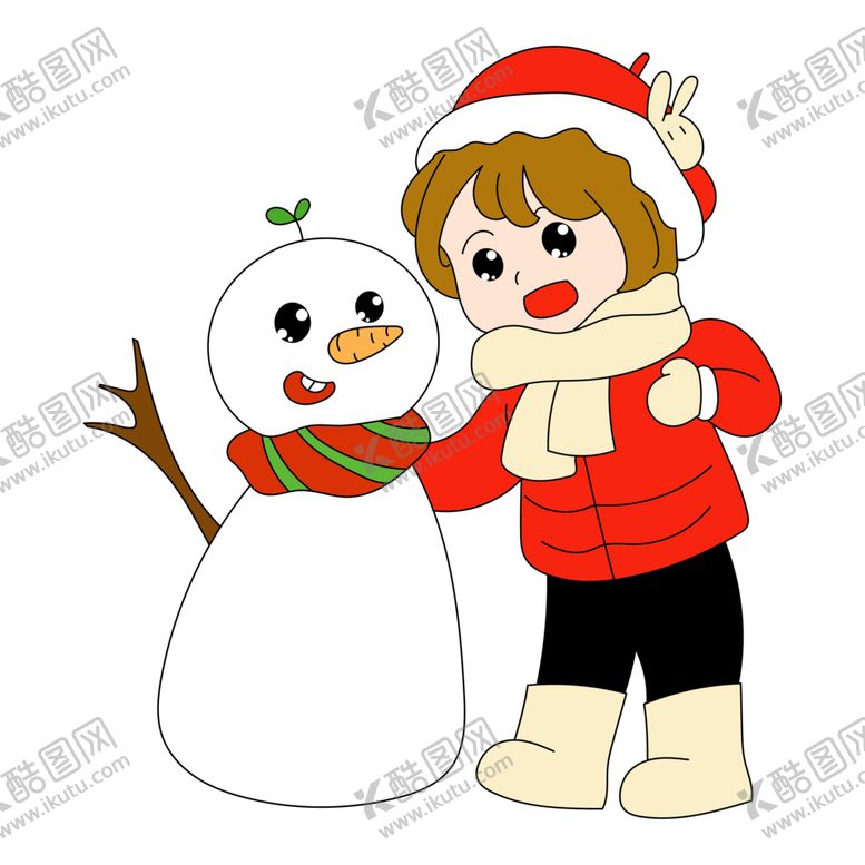 编号：22682609191447191973【酷图网】源文件下载-雪人