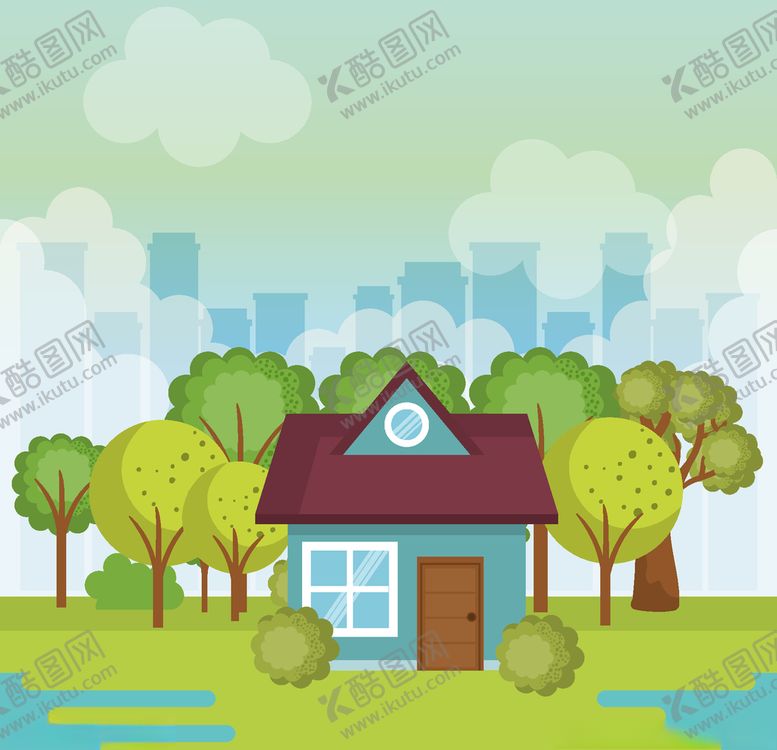 编号：29142809281432104780【酷图网】源文件下载-房屋