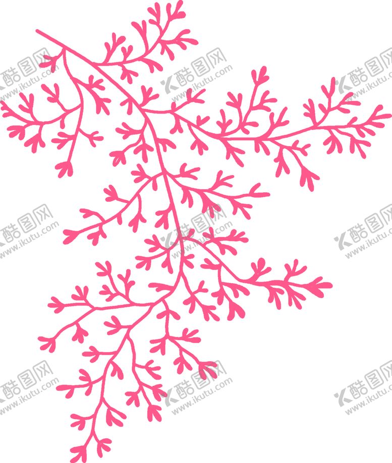 编号：92650904170633108548【酷图网】源文件下载-清新森系花枝