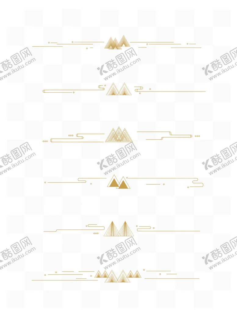 编号：86027409161851097139【酷图网】源文件下载-装饰线条