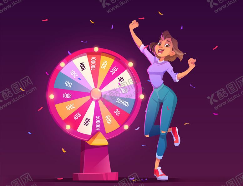 编号：94003210041737451643【酷图网】源文件下载-抽奖转盘