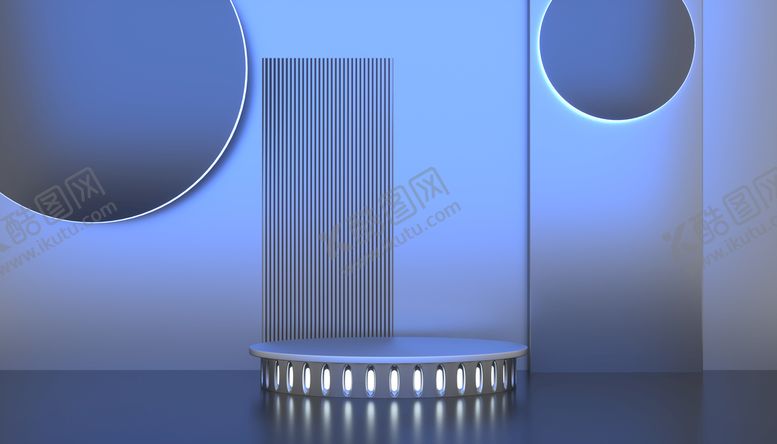 编号：95128309171535494687【酷图网】源文件下载-3D产品展台展示背景素材图片